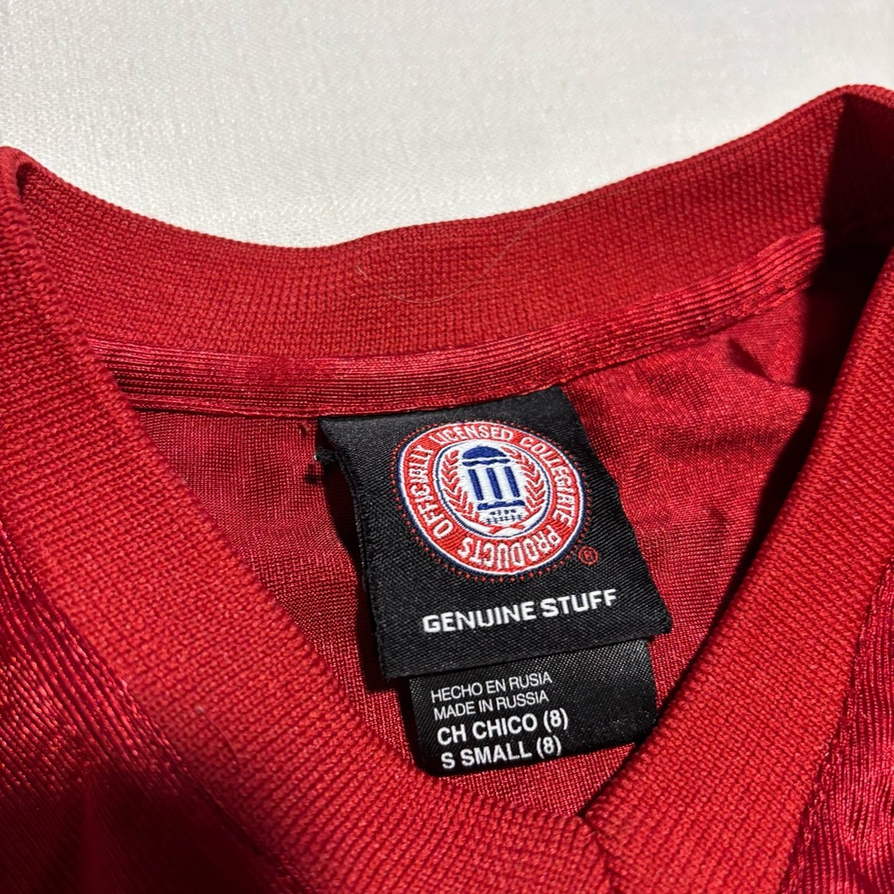 Kids Genuine Stuff Oklahoma Sooners #18 Home Football Jersey | Red | Size Small - Picture 4 of 8